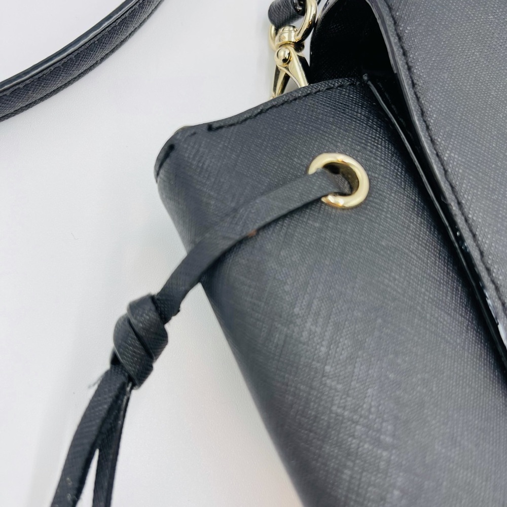 KATE SPADE BLACK CROSSBODY MEDIUM TOTE BAG - Picture 14 of 16